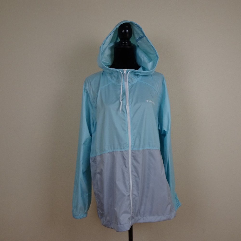 Columbia Windbreaker Rain Jacket Size 1X